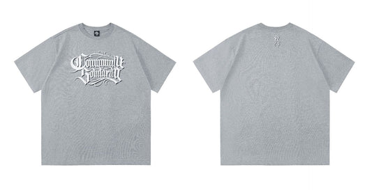 𝔽𝕦𝕤𝕚𝕠𝕟 𝔽𝕠𝕔𝕦𝕤 -ᴄʜɪᴄᴀɴᴏ♠︎悍匪♠︎Lorna Shore Rocker Short Sleeve Cotton T Shirt 短袖