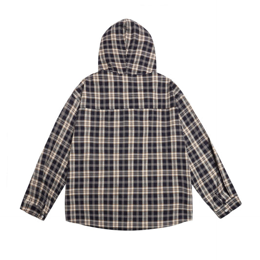 𝔼mbro 𝕊hirt𒉽2025秋冬字母刺繡連帽襯衫MC-7