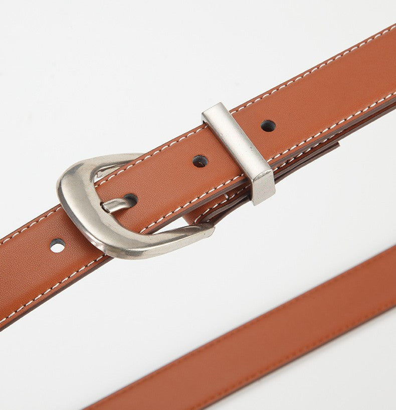 𝗕𝗘𝗟𝗧復古女款合金扣真皮簡約腰帶款 47