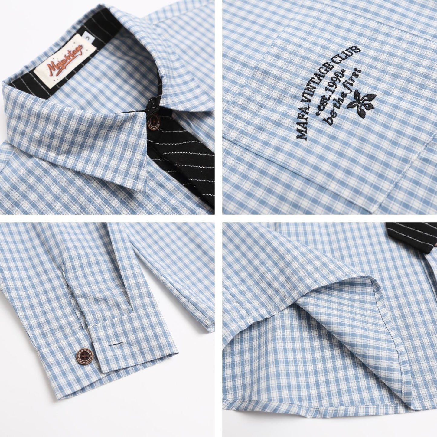 𝔼mbro 𝕊hirt𒉽2025秋冬領帶系列簡約襯衫外套IN-28