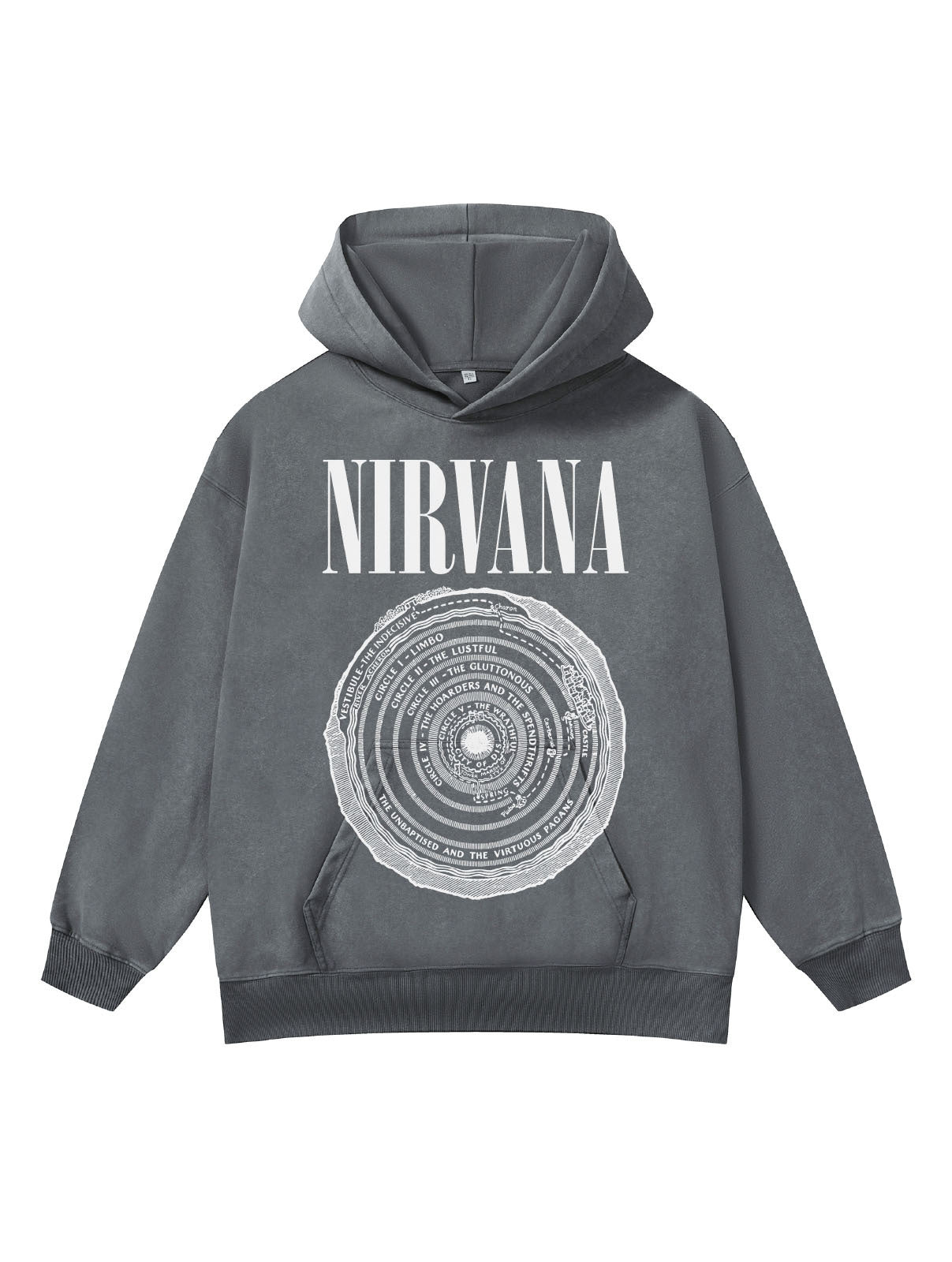 ♛𝔽𝕦𝕤𝕚𝕠𝕟 𝔽𝕠𝕔𝕦𝕤 ♛410G重磅水洗美式復古落肩連帽大學T FZ-09