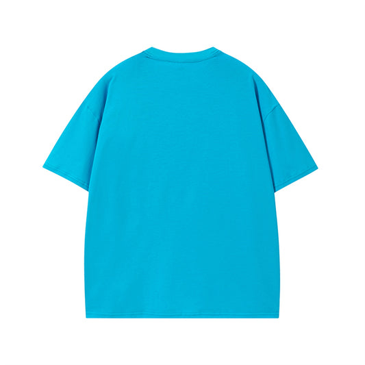 𝕃oose 𝔽it ☞𝟤𝟢𝟤𝟧 ☜美式復古愛心字母圓領T-Shirt寬版上衣SA-5