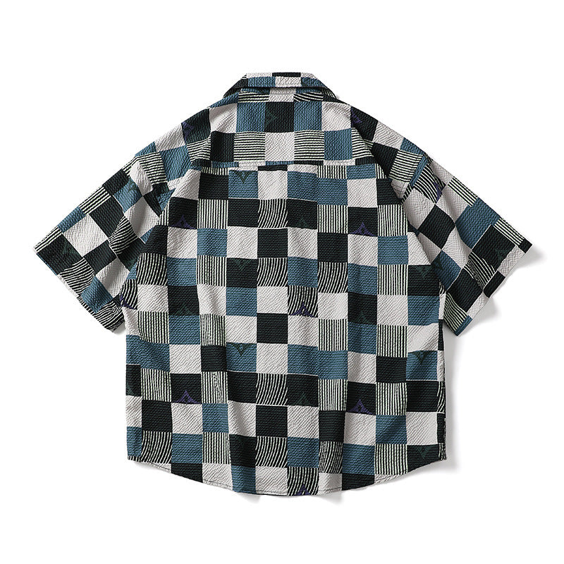 𝕃oose 𝔽it ☞𝟤𝟢𝟤𝟧 ☜日式古著民族風休閒寬鬆襯衫 PZ-0