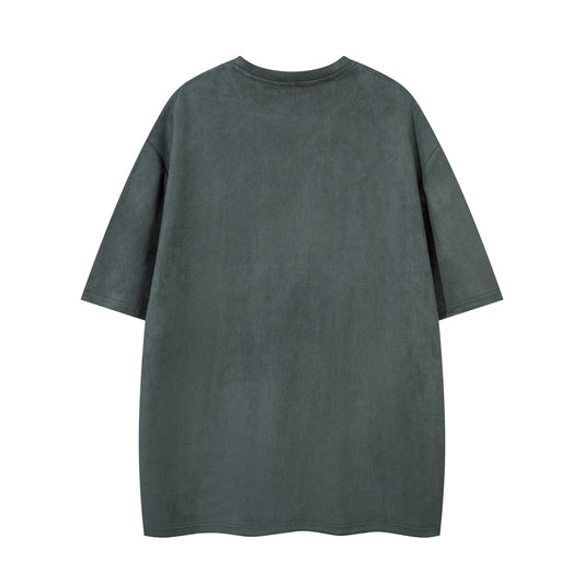 𝕃oose 𝔽it ☞𝟤𝟢𝟤𝟧 ☜美式復古領口設計感翅膀風格男女中性 T-Shirt寬版上衣 JK665