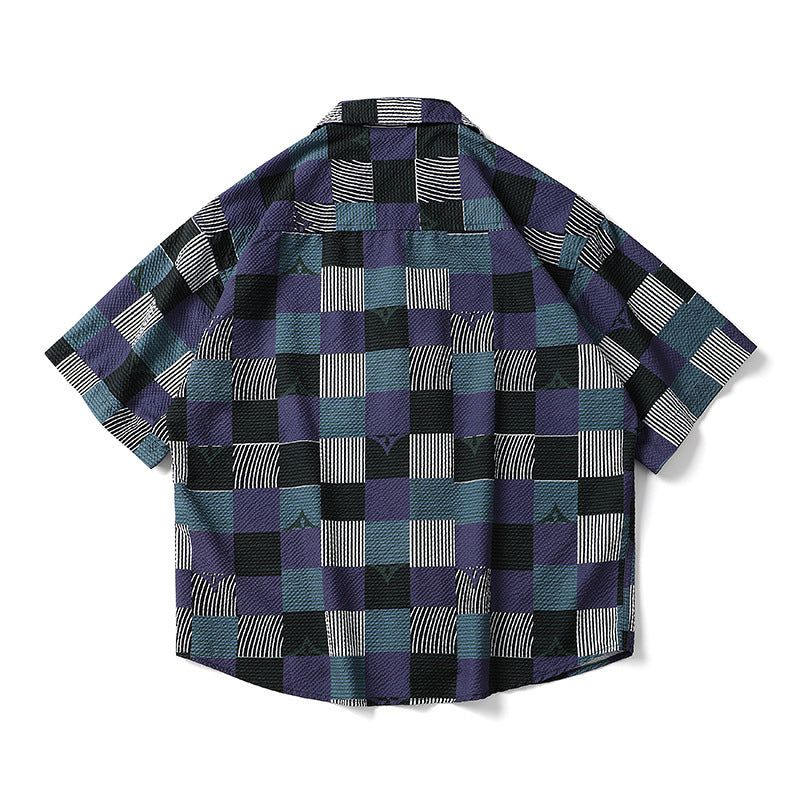 𝕃oose 𝔽it ☞𝟤𝟢𝟤𝟧 ☜日式古著民族風休閒寬鬆襯衫 PZ-0