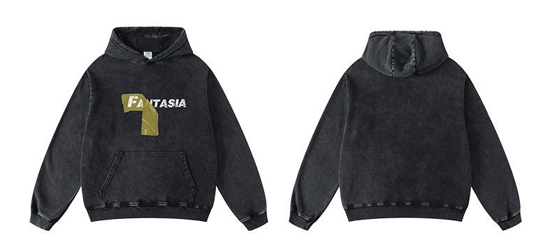 ♛𝔽𝕦𝕤𝕚𝕠𝕟 𝔽𝕠𝕔𝕦𝕤 ♛2025秋冬重磅硬挺水洗印花帽T G-45