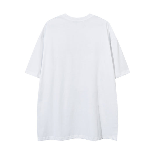 𝕃oose 𝔽it ☞𝟤𝟢𝟤𝟧 ☜美式復古經典卡通設計感風格圖案印花男女中性T-Shirt上衣 RK15