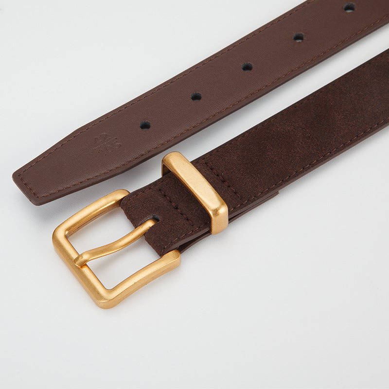 𝗕𝗘𝗟𝗧復古女款合金扣真皮簡約腰帶款 17