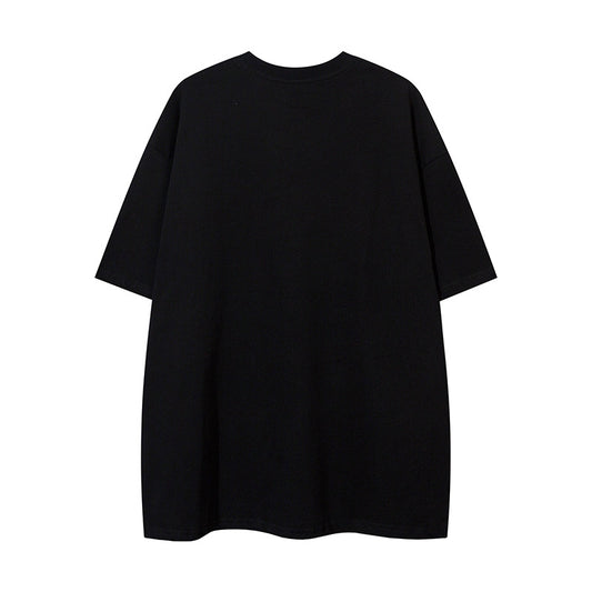 𝕃oose 𝔽it ☞𝟤𝟢𝟤𝟧 ☜美式復古經典卡通設計感風格圖案印花男女中性T-Shirt上衣 RK15