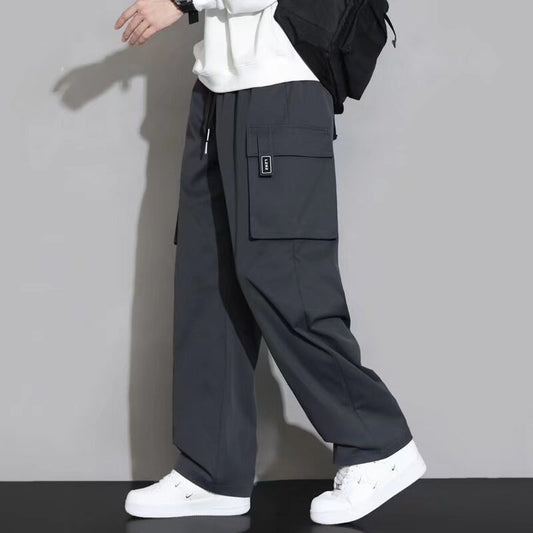 𖥟 𝔽𝕦𝕤𝕚𝕠𝕟 𝔽𝕠𝕔𝕦𝕤 ▓ 𝖜𝖔𝖗𝖐 𝖈𝖑𝖔𝖙𝖍𝖊𝖘 𖢘工裝褲春秋新款美式潮牌寬鬆直筒休閒褲男款時尚耐磨褲 D-21