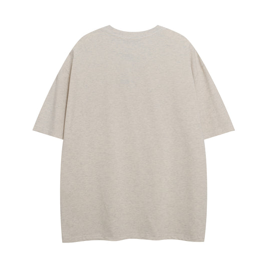 𝕃oose 𝔽it ☞𝟤𝟢𝟤𝟧 ☜美式復古設計感SAYNO 星星貼布繡圖案男女中性T-Shirt上衣 SY5T