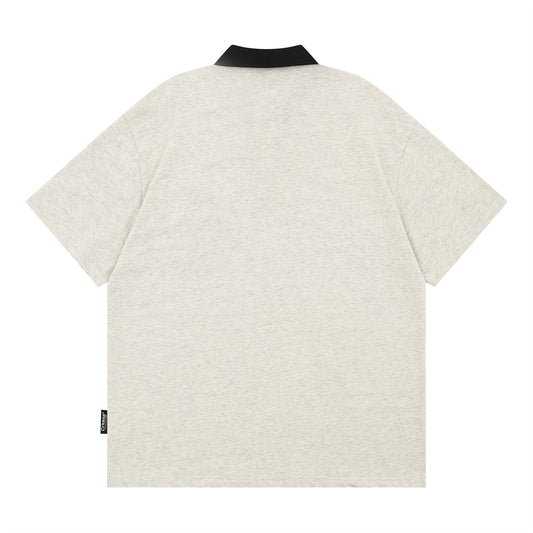 Polo Shirt𒉽領帶系列學院風翻領POLO衫 CR-5