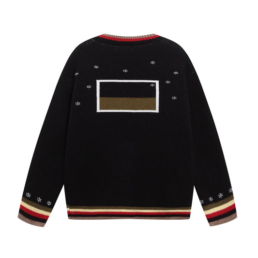 ⓀⓃⒾⓉ𒉽2025秋冬動物貼布繡開襟針織外套K-87