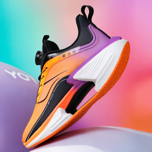 ♛𝔽𝕦𝕤𝕚𝕠𝕟 𝔽𝕠𝕔𝕦𝕤☢︎ᴄᴀꜱᴜᴀʟ ꜱɴᴇᴀᴋᴇʀ ♜✽𝟤𝟢𝟤𝟧✽春夏新款熱門懶人旋鈕包覆強耐穿運動鞋 男女款 情侶款 大🦶款 (33-45號) L53