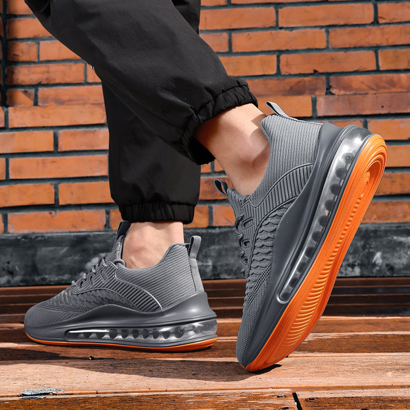 ♛𝔽𝕦𝕤𝕚𝕠𝕟 𝔽𝕠𝕔𝕦𝕤☢︎ᴄᴀꜱᴜᴀʟ ꜱɴᴇᴀᴋᴇʀ ♜ ✽𝟤𝟢𝟤𝟧✽ 春夏新款彈力氣墊超強抓地運動慢跑鞋 男女款 大🦶款 (39-48號) ɢ𝟧𝟢𝟦