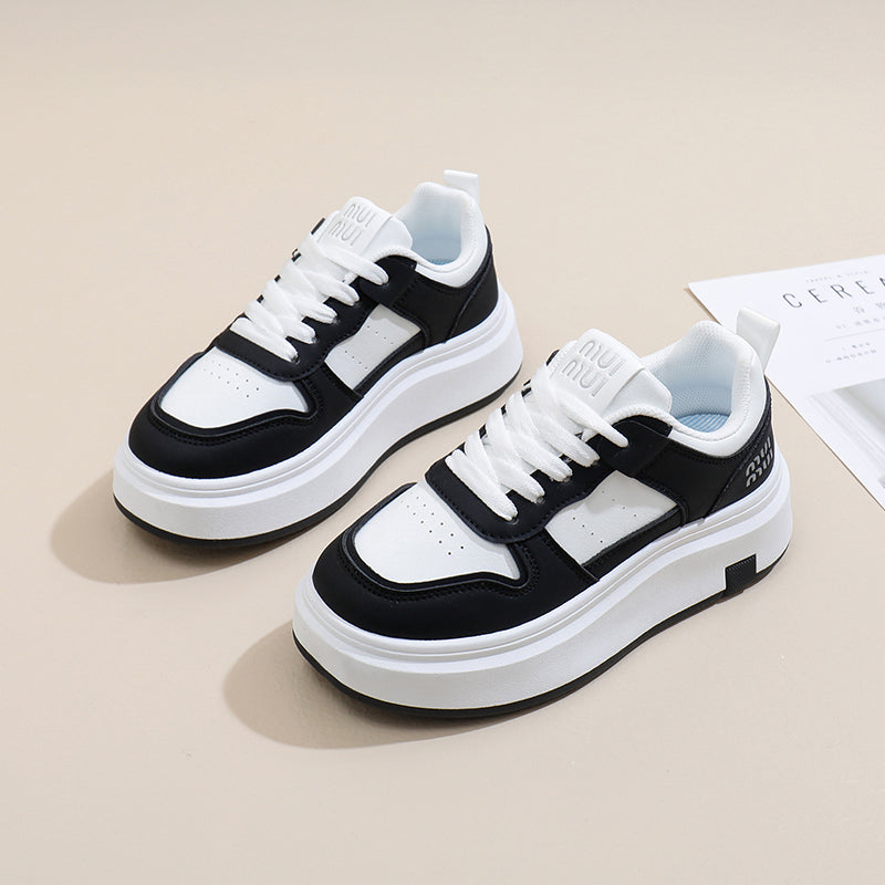 ♛𝔽𝕦𝕤𝕚𝕠𝕟 𝔽𝕠𝕔𝕦𝕤☢︎ꜰʟᴇxɪɴɢ-ꜱʜᴏᴇꜱ ♜✽𝟤𝟢𝟤𝟧✽ 春夏新款可愛風休閒百搭厚底增高𝟧ᴄᴍ鞋 女款 (35-40號)ᴅx𝟪𝟣