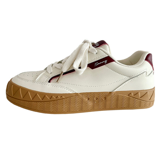 ♛𝔽𝕦𝕤𝕚𝕠𝕟 𝔽𝕠𝕔𝕦𝕤☢︎ꜱᴋᴀᴛᴇ ꜱʜᴏᴇꜱ ♜ ✽𝟤𝟢𝟤𝟧✽ 春夏新款齒狀橡膠格菱底復古板鞋 男女款 x𝟣𝟪