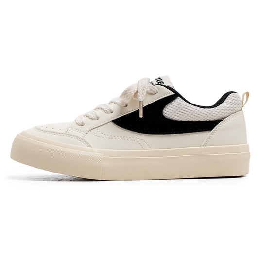 ♛𝔽𝕦𝕤𝕚𝕠𝕟 𝔽𝕠𝕔𝕦𝕤☢︎ꜱᴋᴀᴛᴇ ꜱʜᴏᴇꜱ ♜✽𝟤𝟢𝟤𝟧✽ 春夏新款時尚百搭橡膠底復古小白鞋板鞋 男女款 xɴ𝟣𝟢𝟣