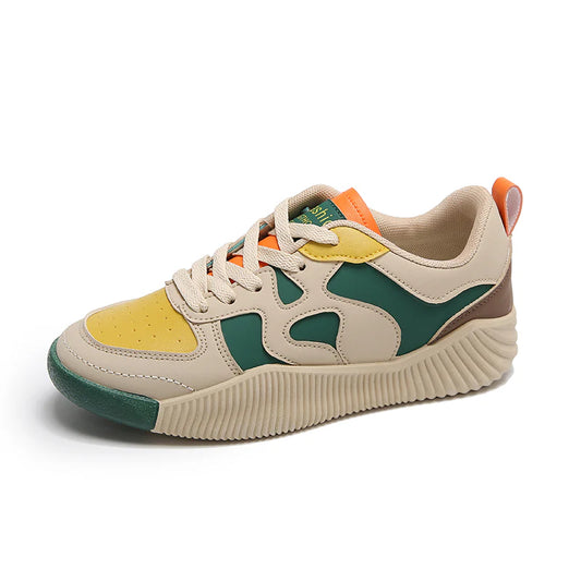 ♛𝔽𝕦𝕤𝕚𝕠𝕟 𝔽𝕠𝕔𝕦𝕤☢︎ꜰʟᴇxɪɴɢ-ꜱʜᴏᴇꜱ ♜ ✽𝟤𝟢𝟤𝟧✽ 春夏新款GraffiMove拼色休閒鞋 女款 (35-40號) xꜰ𝟨𝟣𝟣𝟨