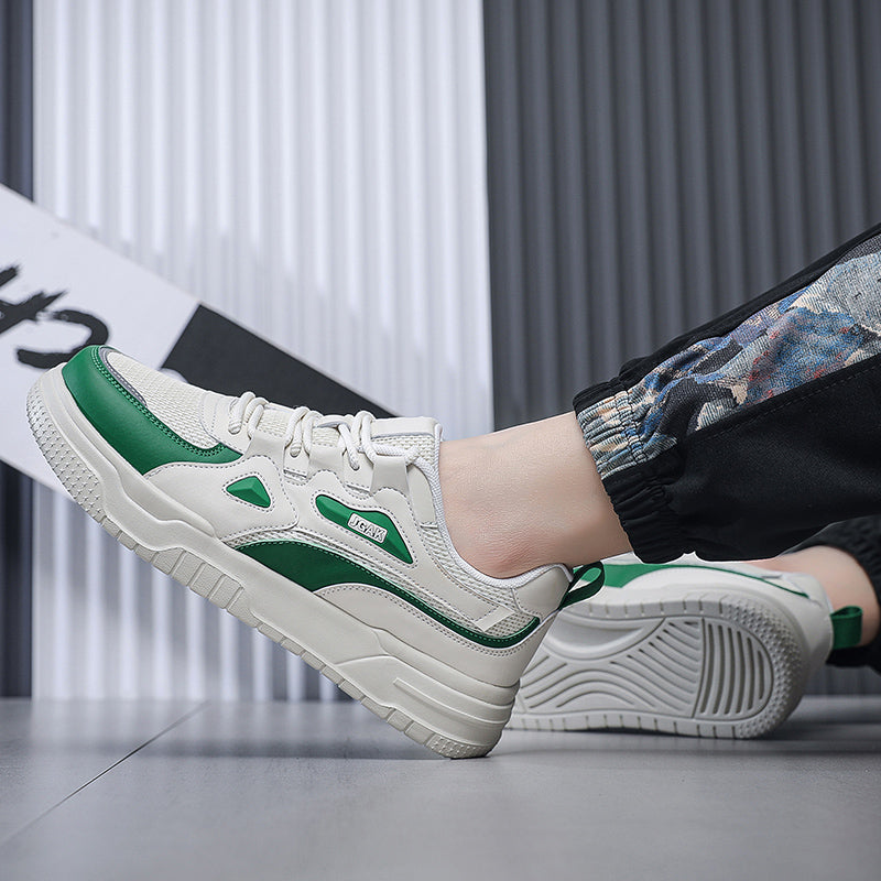 ♛𝔽𝕦𝕤𝕚𝕠𝕟 𝔽𝕠𝕔𝕦𝕤☢︎ꜱᴋᴀᴛᴇ ꜱʜᴏᴇꜱ ♜✽𝟤𝟢𝟤𝟧✽春夏新款復古經典造型增高板鞋   男女款 大🦶款 (39-50號)   ᴊᴍ𝟤𝟥