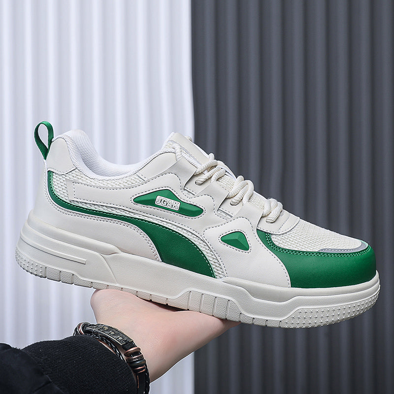 ♛𝔽𝕦𝕤𝕚𝕠𝕟 𝔽𝕠𝕔𝕦𝕤☢︎ꜱᴋᴀᴛᴇ ꜱʜᴏᴇꜱ ♜✽𝟤𝟢𝟤𝟧✽春夏新款復古經典造型增高板鞋   男女款 大🦶款 (39-50號)   ᴊᴍ𝟤𝟥