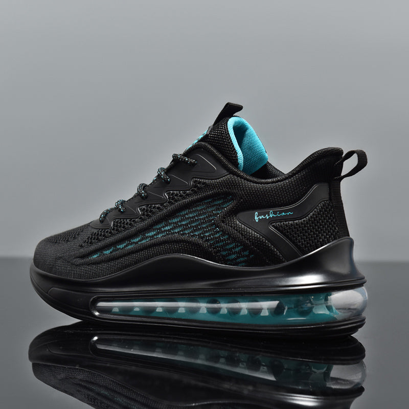 ♛𝔽𝕦𝕤𝕚𝕠𝕟 𝔽𝕠𝕔𝕦𝕤☢︎ᴄᴀꜱᴜᴀʟ ꜱɴᴇᴀᴋᴇʀ ♜✽𝟤𝟢𝟤𝟧✽ 春夏新款彈力氣墊超強抓地增高運動慢跑鞋 男女款 大🦶款 (39-48號) x𝟫𝟥𝟧