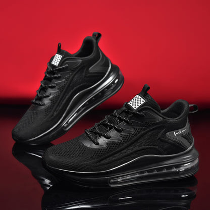 ♛𝔽𝕦𝕤𝕚𝕠𝕟 𝔽𝕠𝕔𝕦𝕤☢︎ᴄᴀꜱᴜᴀʟ ꜱɴᴇᴀᴋᴇʀ ♜✽𝟤𝟢𝟤𝟧✽ 春夏新款彈力氣墊超強抓地增高運動慢跑鞋 男女款 大🦶款 (39-48號)x𝟫𝟥𝟧