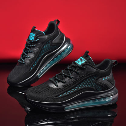 ♛𝔽𝕦𝕤𝕚𝕠𝕟 𝔽𝕠𝕔𝕦𝕤☢︎ᴄᴀꜱᴜᴀʟ ꜱɴᴇᴀᴋᴇʀ ♜✽𝟤𝟢𝟤𝟧✽ 春夏新款彈力氣墊超強抓地增高運動慢跑鞋 男女款 大🦶款 (39-48號) x𝟫𝟥𝟧