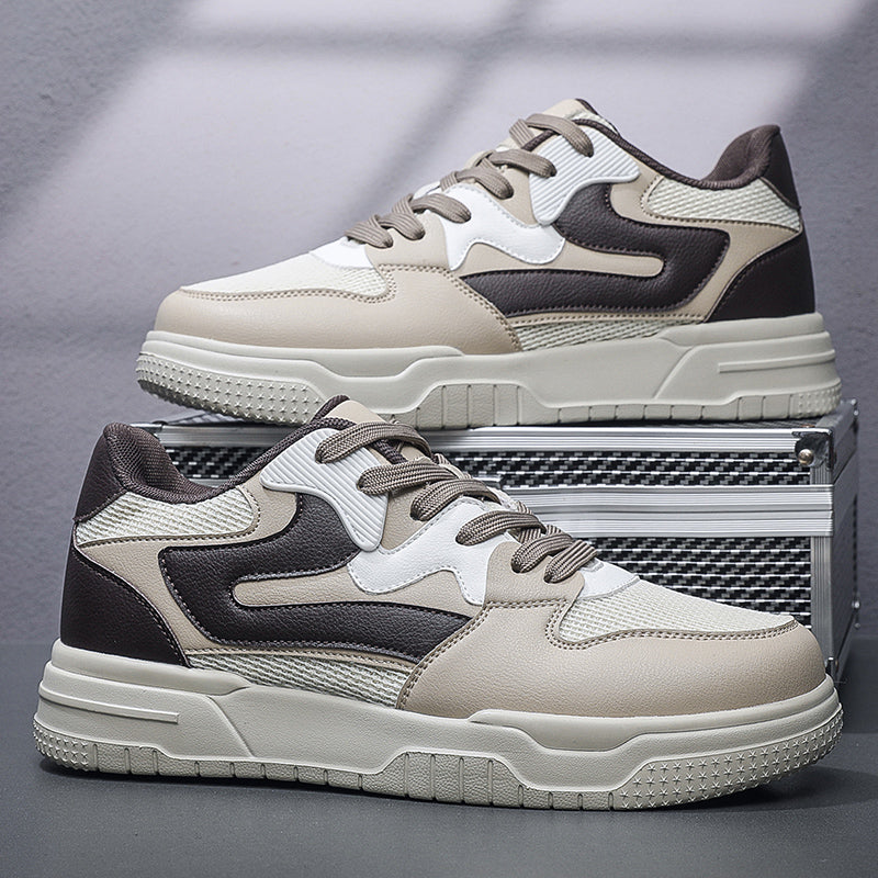 ♛𝔽𝕦𝕤𝕚𝕠𝕟 𝔽𝕠𝕔𝕦𝕤☢︎ꜱᴋᴀᴛᴇ ꜱʜᴏᴇꜱ ♜✽𝟤𝟢𝟤𝟧✽春夏新款復古經典造型透氣增高板鞋   男女款 大🦶款 (39-50號)  ᴊ𝟪𝟤𝟥