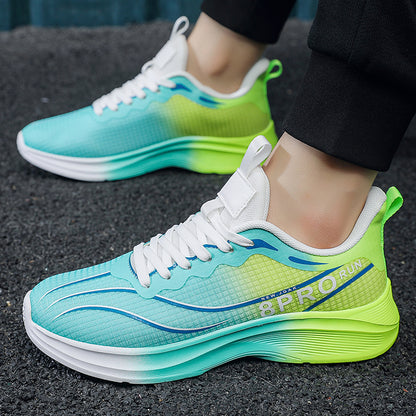 ♛𝔽𝕦𝕤𝕚𝕠𝕟 𝔽𝕠𝕔𝕦𝕤☢︎ᴄᴀꜱᴜᴀʟ ꜱɴᴇᴀᴋᴇʀ ♜✽𝟤𝟢𝟤𝟧✽春夏新款夏季繽紛漸層陽光帥氣運動鞋   男女款   大🦶款 (39-50號) F519