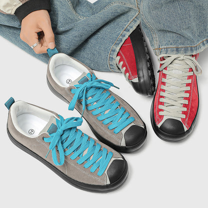 ♛𝔽𝕦𝕤𝕚𝕠𝕟 𝔽𝕠𝕔𝕦𝕤☢︎ꜱᴋᴀᴛᴇ ꜱʜᴏᴇꜱ ♜✽𝟤𝟢𝟤𝟧✽秋冬新款經典素面麂皮低筒板鞋保齡球鞋   男女款 情侶款 YH-28