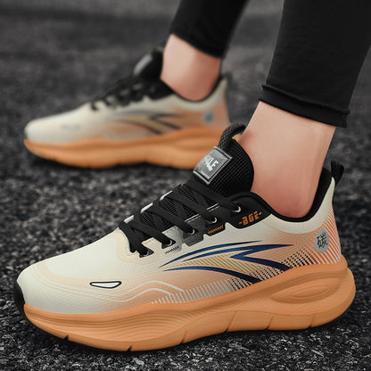♛𝔽𝕦𝕤𝕚𝕠𝕟 𝔽𝕠𝕔𝕦𝕤☢︎ᴄᴀꜱᴜᴀʟ ꜱɴᴇᴀᴋᴇʀ ♜ ✽𝟤𝟢𝟤𝟧✽ 春夏新款夏季陽光配色厚底護腳運動慢跑鞋 男女款 大🦶款 (39-48號)   ᴋʀ𝟣𝟨𝟤