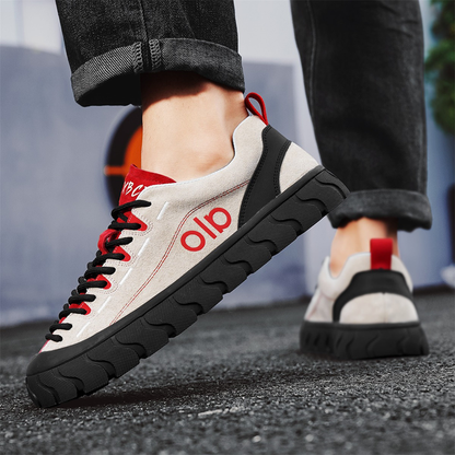 ♛𝔽𝕦𝕤𝕚𝕠𝕟 𝔽𝕠𝕔𝕦𝕤☢︎ꜱᴋᴀᴛᴇ ꜱʜᴏᴇꜱ ♜✽𝟤𝟢𝟤𝟧✽秋冬新款麂皮輪胎底防滑低筒板鞋   男女款 情侶款  TL-92