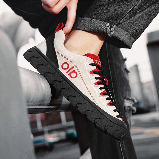 ♛𝔽𝕦𝕤𝕚𝕠𝕟 𝔽𝕠𝕔𝕦𝕤☢︎ꜱᴋᴀᴛᴇ ꜱʜᴏᴇꜱ ♜✽𝟤𝟢𝟤𝟧✽秋冬新款麂皮輪胎底防滑低筒板鞋   男女款 情侶款  TL-92