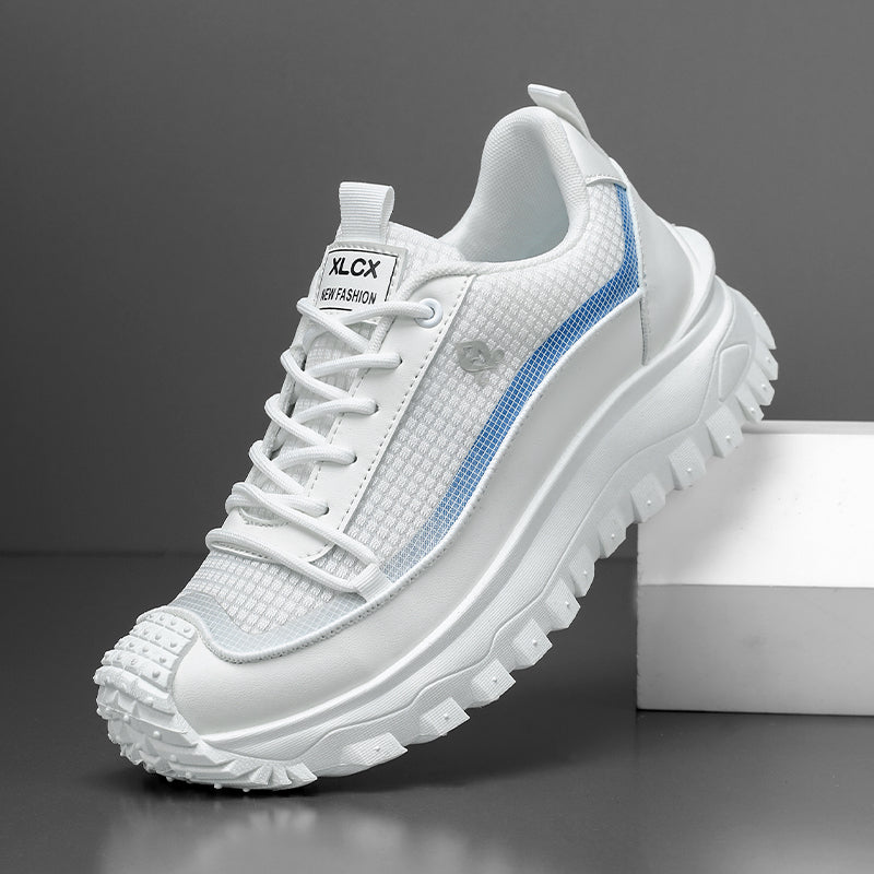 ♛𝔽𝕦𝕤𝕚𝕠𝕟 𝔽𝕠𝕔𝕦𝕤☢︎ᴄᴀꜱᴜᴀʟ ꜱɴᴇᴀᴋᴇʀ ♜ ✽𝟤𝟢𝟤𝟧✽春夏未來漫步中低筒厚底增高休閒鞋 中性男女款 ᴍꜱ𝟤𝟢𝟨