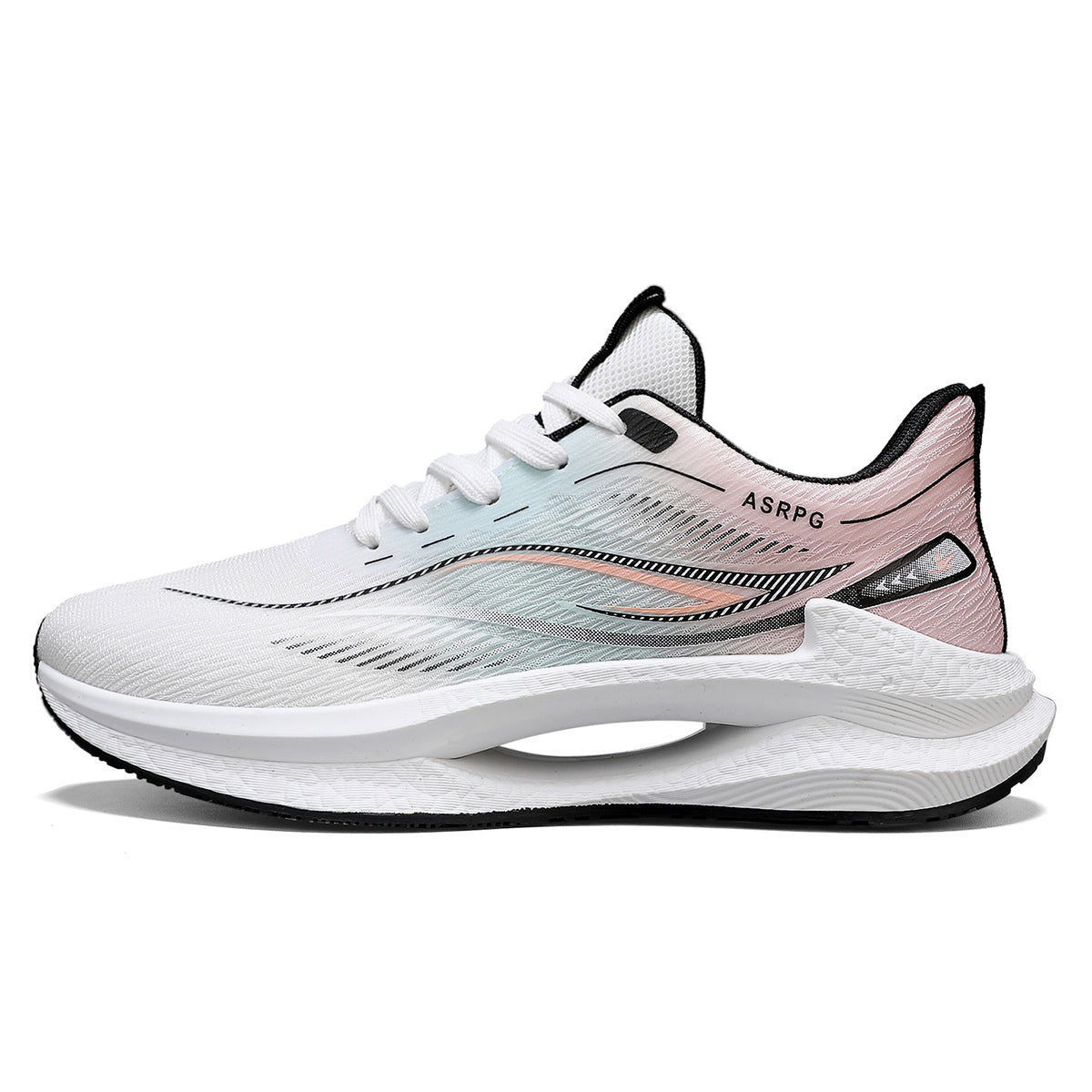 ♛𝔽𝕦𝕤𝕚𝕠𝕟 𝔽𝕠𝕔𝕦𝕤☢︎ᴄᴀꜱᴜᴀʟ ꜱɴᴇᴀᴋᴇʀ ♜✽𝟤𝟢𝟤𝟧✽春夏新款漸層風耐磨好穿又百搭增高運動鞋   男女款  大🦶款(39-46)  H062