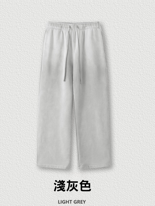 ▶𝔽𝕦𝕤𝕚𝕠𝕟 𝔽𝕠𝕔𝕦𝕤 ⌘𝓦𝓪𝓼𝓱𝓮𝓭 𝔀𝓲𝓷𝓭 ◀ 2025秋冬復古潮漸變加絨直筒長褲 K24