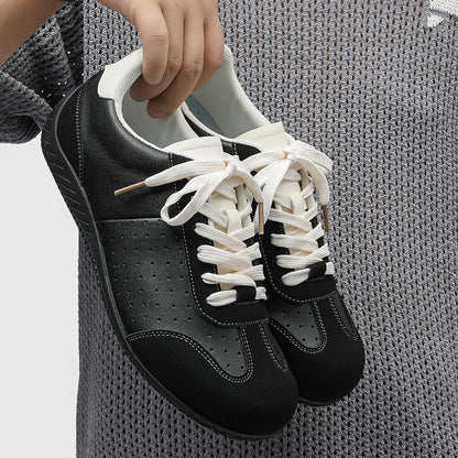 ♛𝔽𝕦𝕤𝕚𝕠𝕟 𝔽𝕠𝕔𝕦𝕤☢︎ᴄᴀꜱᴜᴀʟ ꜱɴᴇᴀᴋᴇʀ ♜✽𝟤𝟢𝟤𝟧✽春夏新復古純色經典運動鞋   男女款  S09