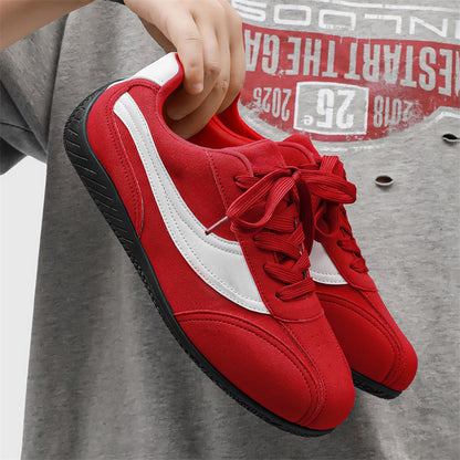 ♛𝔽𝕦𝕤𝕚𝕠𝕟 𝔽𝕠𝕔𝕦𝕤☢︎ᴄᴀꜱᴜᴀʟ ꜱɴᴇᴀᴋᴇʀ ♜✽𝟤𝟢𝟤𝟧✽春夏新款流線耐磨賽車運動鞋   男女款  YS01