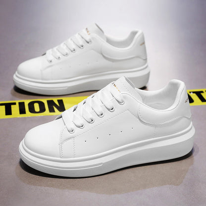 ♛𝔽𝕦𝕤𝕚𝕠𝕟 𝔽𝕠𝕔𝕦𝕤☢︎ꜱᴋᴀᴛᴇ ꜱʜᴏᴇꜱ ♜✽✽𝟤𝟢𝟤𝟧✽ 春夏新款基本配色經典小白鞋 男女情侶款(35-44號)  ST-01
