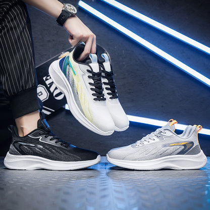 ♛𝔽𝕦𝕤𝕚𝕠𝕟 𝔽𝕠𝕔𝕦𝕤☢︎ᴄᴀꜱᴜᴀʟ ꜱɴᴇᴀᴋᴇʀ ♜✽𝟤𝟢𝟤𝟧✽春夏新款低筒流線耐磨百搭運動鞋   男女款   大🦶款 (39-50號) M702