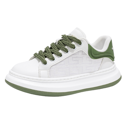 ♛𝔽𝕦𝕤𝕚𝕠𝕟 𝔽𝕠𝕔𝕦𝕤☢︎ꜱᴋᴀᴛᴇ ꜱʜᴏᴇꜱ♜ ✽𝟤𝟢𝟤𝟧✽春夏新款經典大底隱形印花超透氣增高板鞋   男女款  LK77