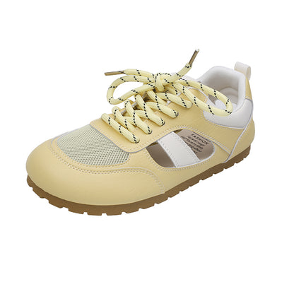 ♛𝔽𝕦𝕤𝕚𝕠𝕟 𝔽𝕠𝕔𝕦𝕤☢︎ꜰʟᴇxɪɴɢ-ꜱʜᴏᴇꜱ ♜ ✽𝟤𝟢𝟤𝟧✽ 春夏新款休閒百搭舒適透氣鏤空設計平底運動鞋  女款 (35-40號）x𝟫𝟥𝟩