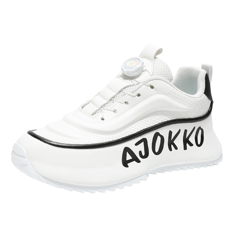 ♛𝔽𝕦𝕤𝕚𝕠𝕟 𝔽𝕠𝕔𝕦𝕤☢︎ᴄᴀꜱᴜᴀʟ ꜱɴᴇᴀᴋᴇʀ ♜✽𝟤𝟢𝟤𝟧✽ 春夏新款超前衛無繩旋轉扣式懶人運動鞋 男女款 大🦶款 (39-48號)   ᴊᴍ𝟢𝟩𝟩