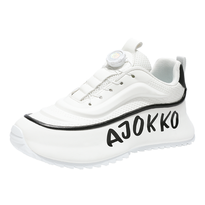 ♛𝔽𝕦𝕤𝕚𝕠𝕟 𝔽𝕠𝕔𝕦𝕤☢︎ᴄᴀꜱᴜᴀʟ ꜱɴᴇᴀᴋᴇʀ ♜✽𝟤𝟢𝟤𝟧✽ 春夏新款超前衛無繩旋轉扣式懶人運動鞋 男女款 大🦶款 (39-48號)   ᴊᴍ𝟢𝟩𝟩