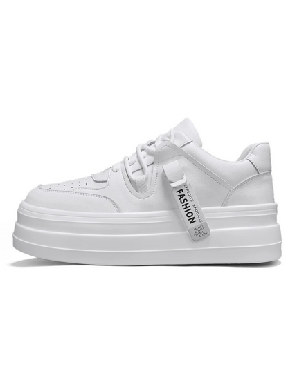 ♛𝔽𝕦𝕤𝕚𝕠𝕟 𝔽𝕠𝕔𝕦𝕤☢︎ꜱᴋᴀᴛᴇ ꜱʜᴏᴇꜱ ♜✽𝟤𝟢𝟤𝟧✽春夏新款歐美潮流厚底增高百搭休閒板鞋 男女款 ᴅᴍ𝟪𝟢𝟢