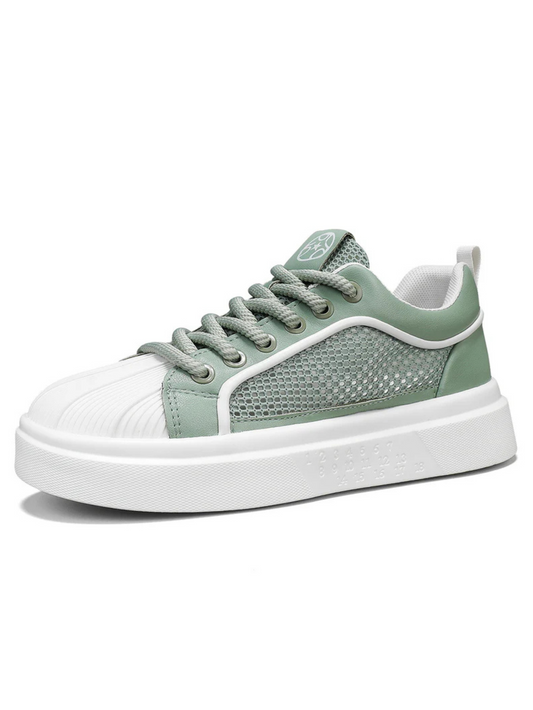 ♛𝔽𝕦𝕤𝕚𝕠𝕟 𝔽𝕠𝕔𝕦𝕤☢︎ꜱᴋᴀᴛᴇ ꜱʜᴏᴇꜱ ♜✽𝟤𝟢𝟤𝟧✽春夏新款透氣輕量休閒板鞋  男女款