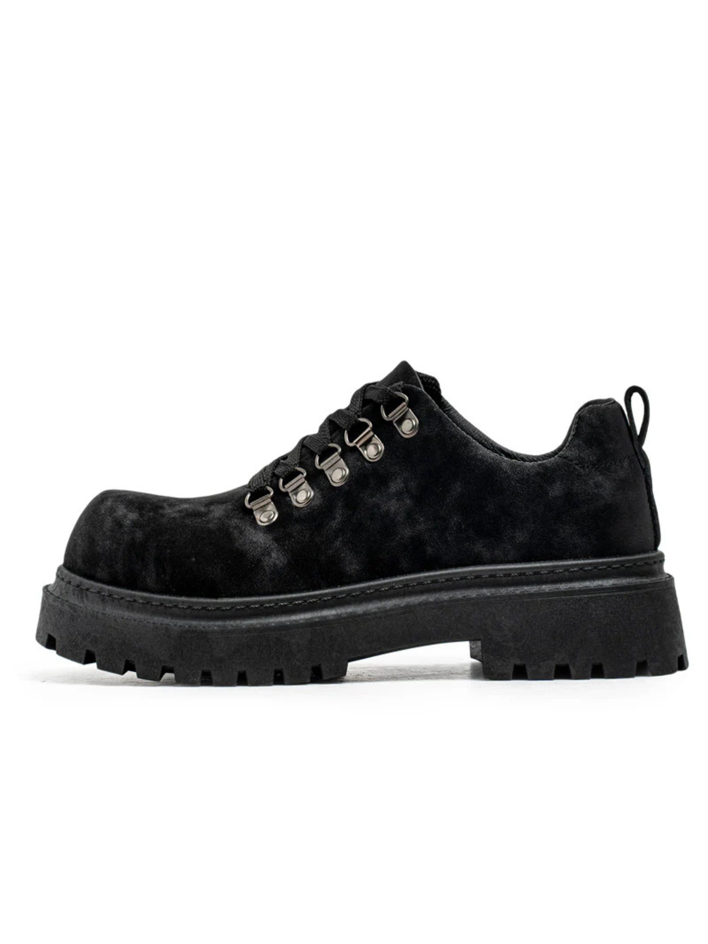 ♛𝔽𝕦𝕤𝕚𝕠𝕟 𝔽𝕠𝕔𝕦𝕤☢︎ᴄᴀꜱᴜᴀʟ ᴅʀᴇꜱꜱ ♜✽𝟤𝟢𝟤𝟧✽  春夏新款Monarch復古圓頭增高厚底皮鞋   中性男女款 ᴊᴅ𝟥𝟧