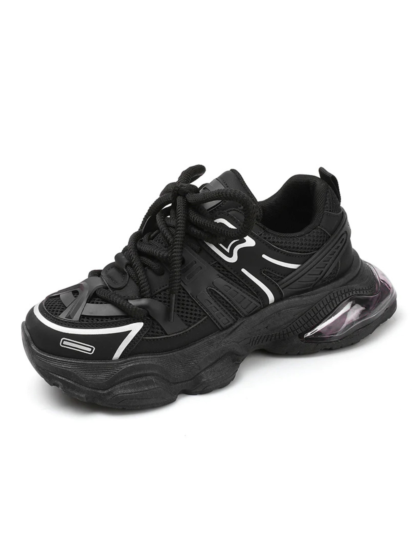 ♛𝔽𝕦𝕤𝕚𝕠𝕟 𝔽𝕠𝕔𝕦𝕤☢︎ᴄᴀꜱᴜᴀʟ ꜱɴᴇᴀᴋᴇʀ ♜✽𝟤𝟢𝟤𝟧✽春夏極光步履中低筒厚底增高休閒鞋  中性男女款 ᴍꜱ𝟢𝟣