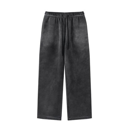 ▶𝔽𝕦𝕤𝕚𝕠𝕟 𝔽𝕠𝕔𝕦𝕤 ⌘𝓦𝓪𝓼𝓱𝓮𝓭 𝔀𝓲𝓷𝓭 ◀ 2025秋冬復古潮漸變加絨直筒長褲 K24